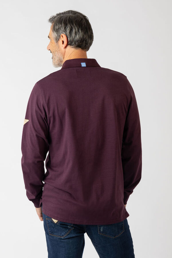 Privata Polo básica de manga comprida Granada