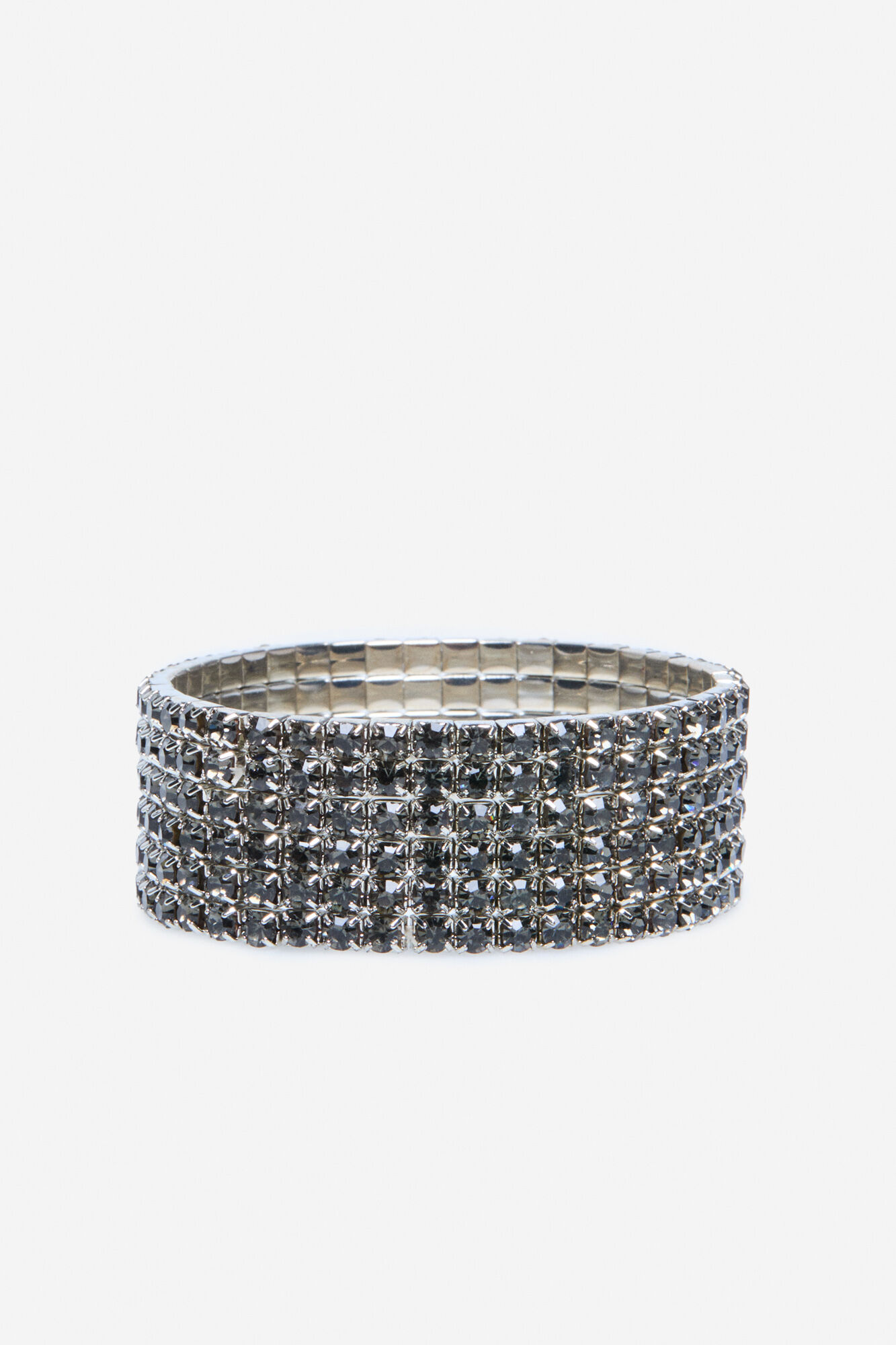 Strass elastic bracelet Women s accessories Cortefiel