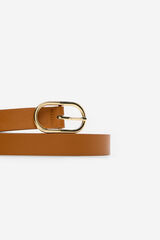 Cortefiel Classic PU belt Camel
