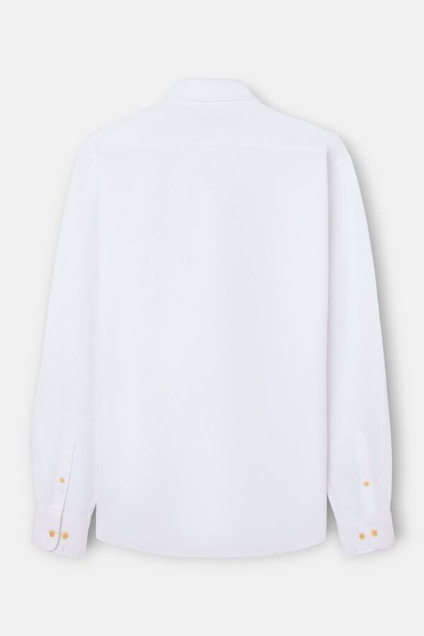 Silbon Sport structured logo shirt White