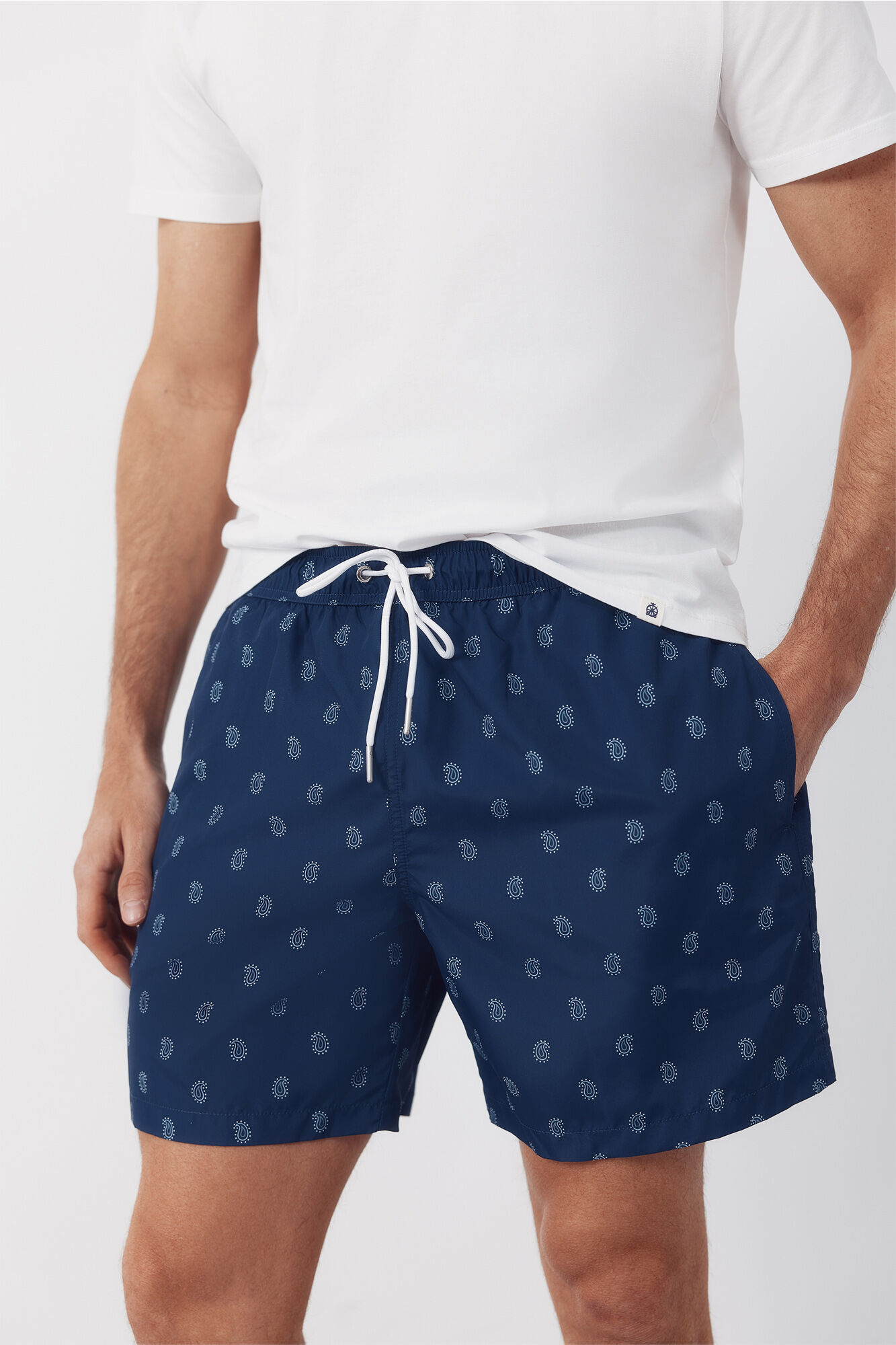 Cortefiel Paisley print swimwear