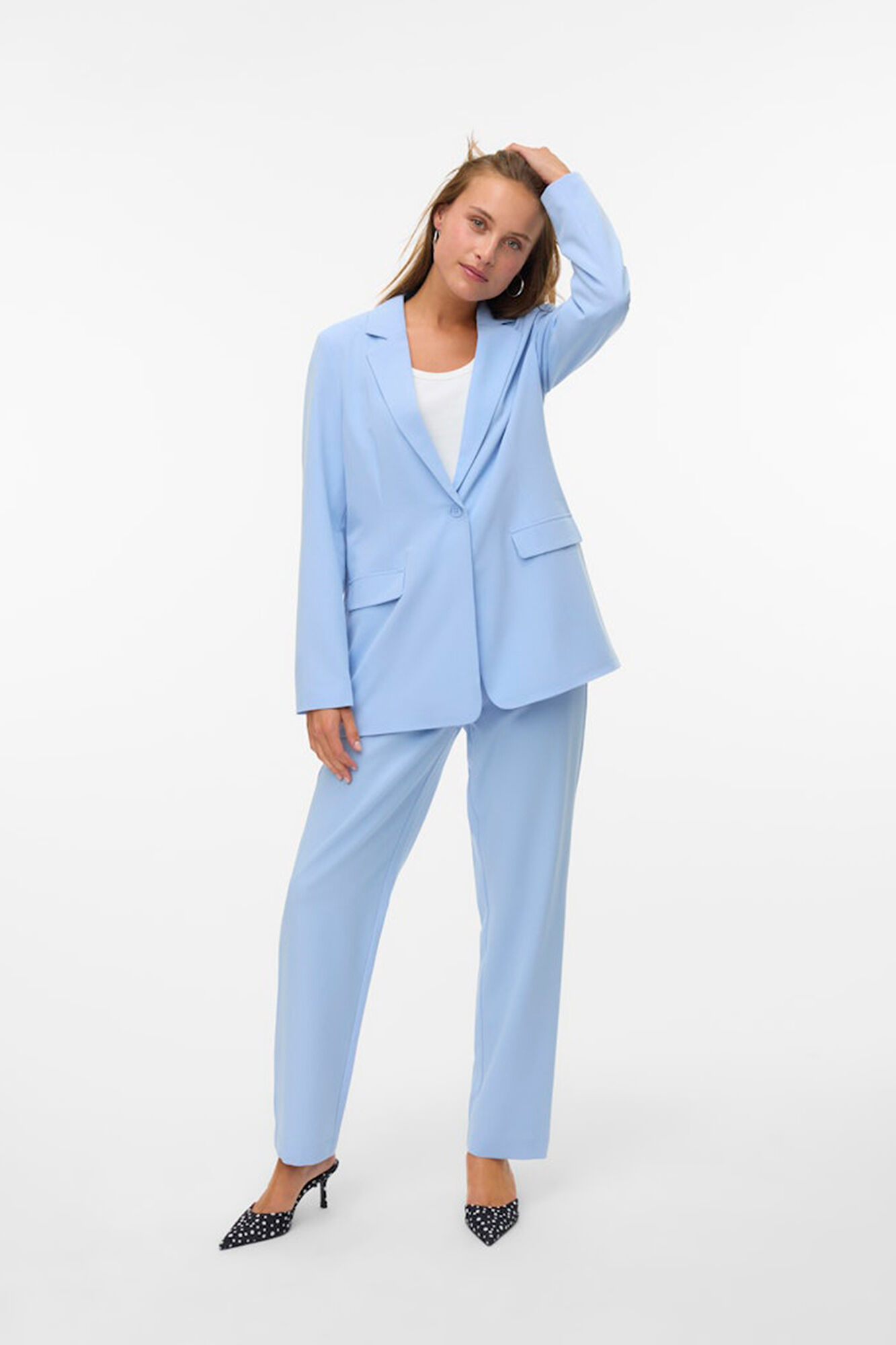 Vero Moda Blazer cl&aacute;sica de mujer corte recto