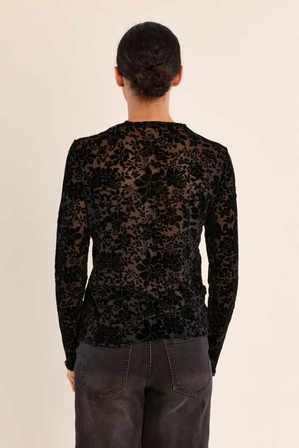 Molly Bracken Camisola com estampado Preto
