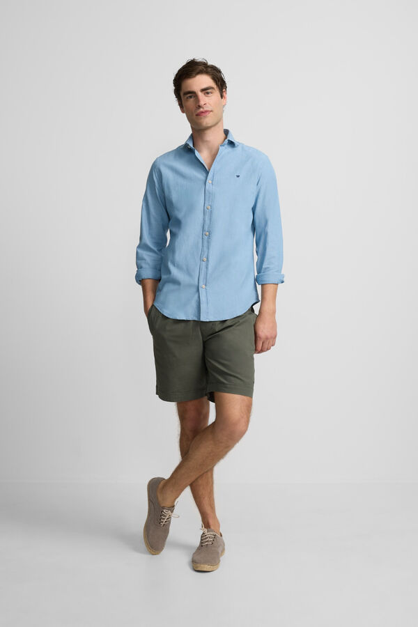 Silbon Bermuda jogger Verde