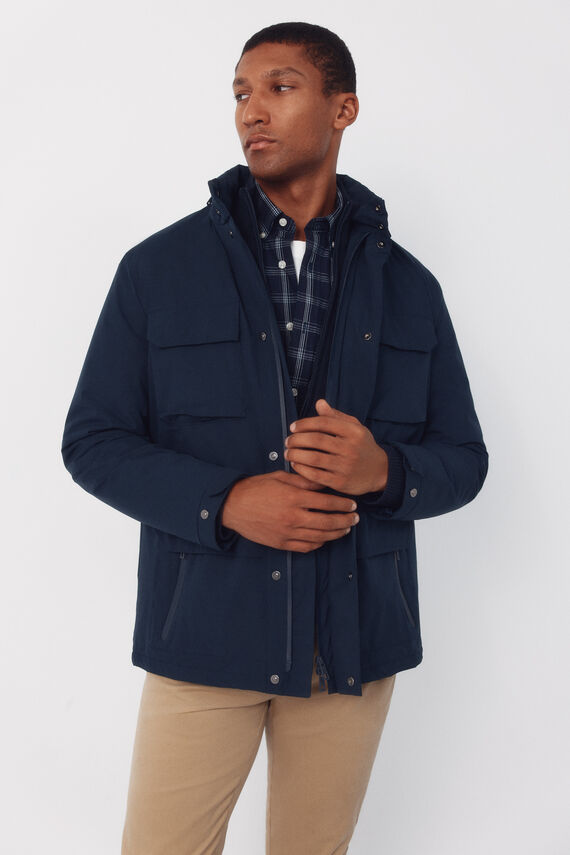 Chaqueta 4 bolsillos relleno ligero