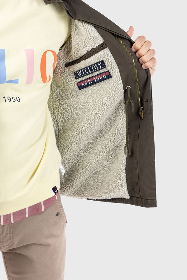 Williot Jaqueta saariana com manchas Verde