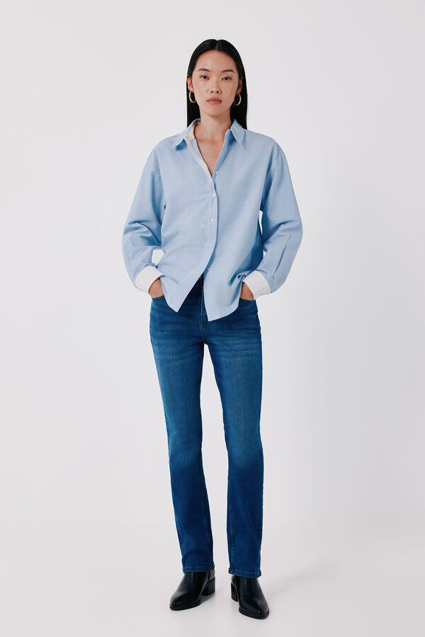 Cortefiel Straight jeans Blue