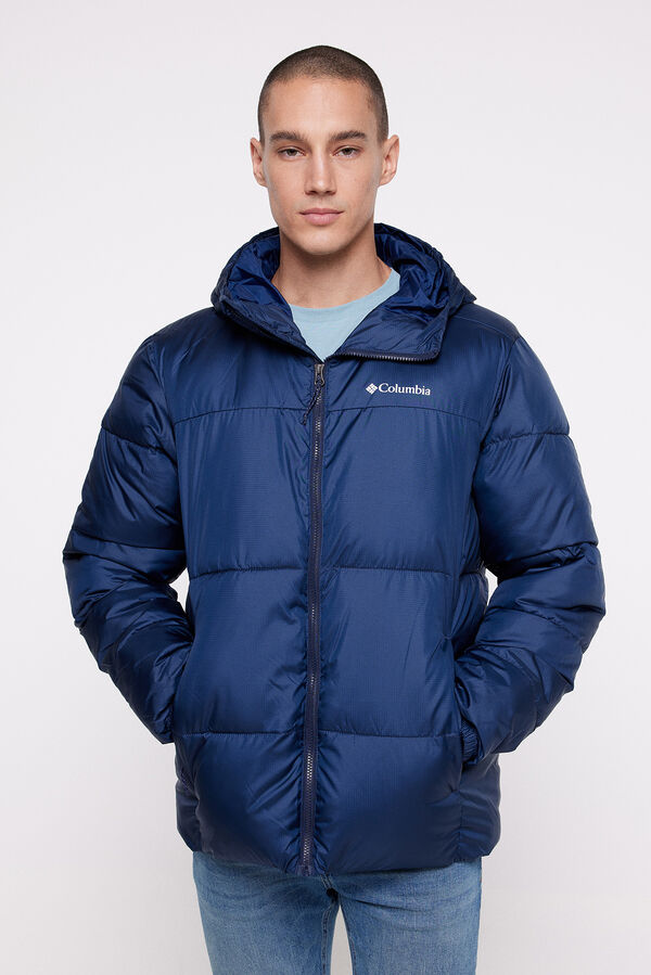Columbia Casaco acolchoado com capuz Columbia Puffect™ para homem Azul