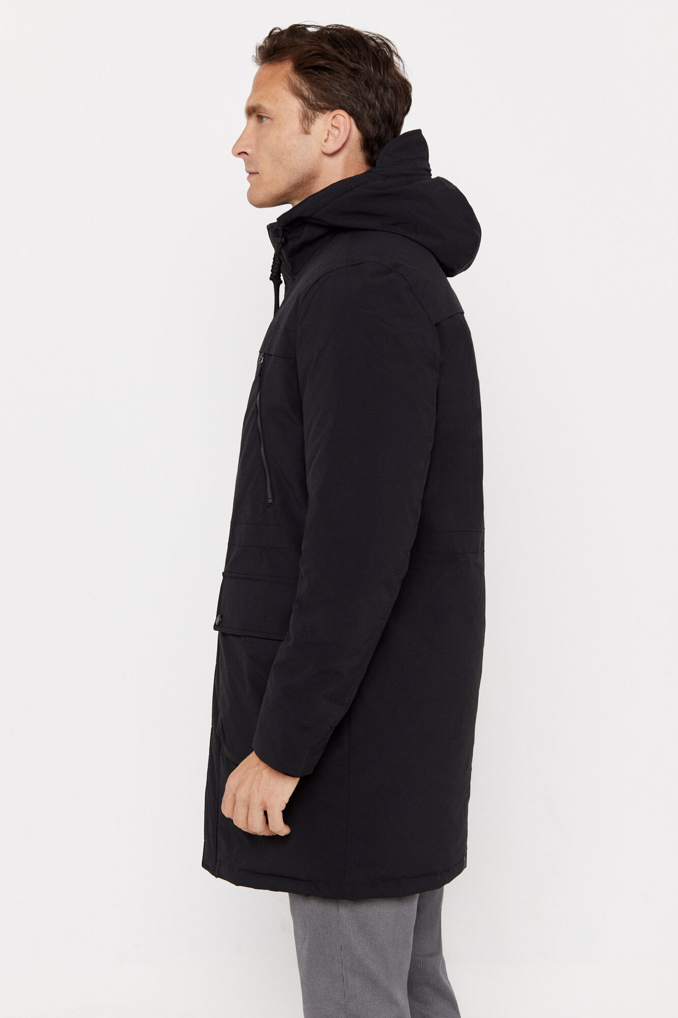 Parka larga
