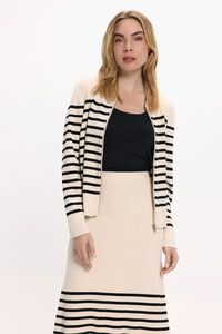 Vila Saia midi de malha com viscose