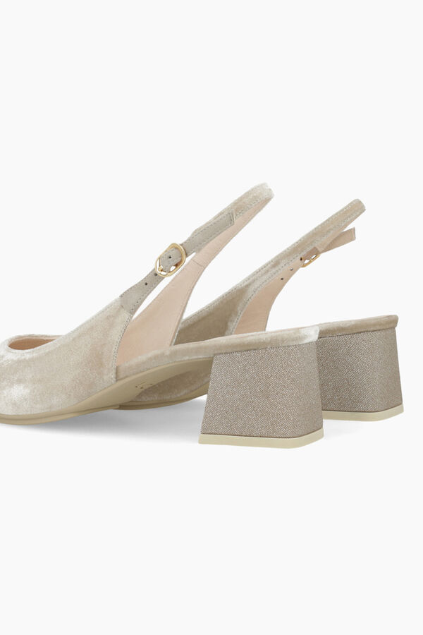 Lodi Sapatos de veludo Tostado