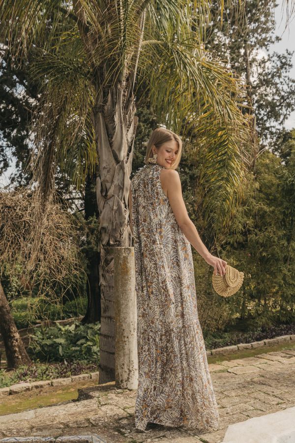 Cherubina Vestido Zurita Dourado