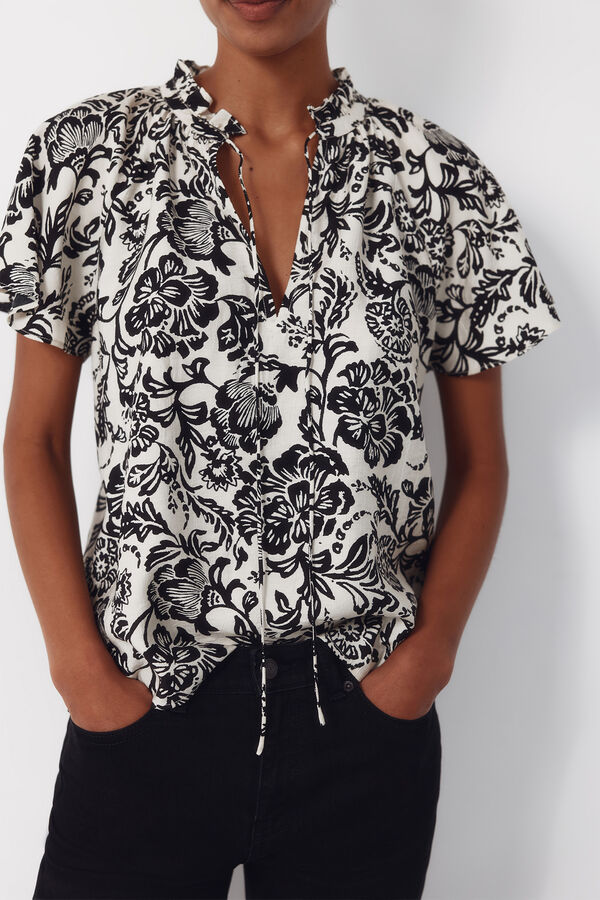 Cortefiel Raglan sleeve blouse Multicolour