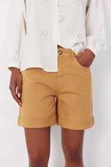 Cortefiel Jeans shorts Gold