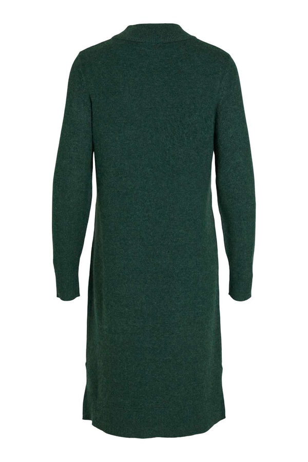 Vila Jersey-Knit dress with viscose Dark green