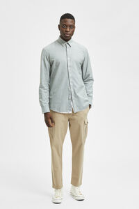 Selected Camisa slim fit de algodão orgânico