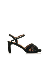 Cortefiel Loren heeled sandals Black