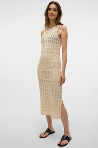 Vero Moda Vestido midi rendilhado