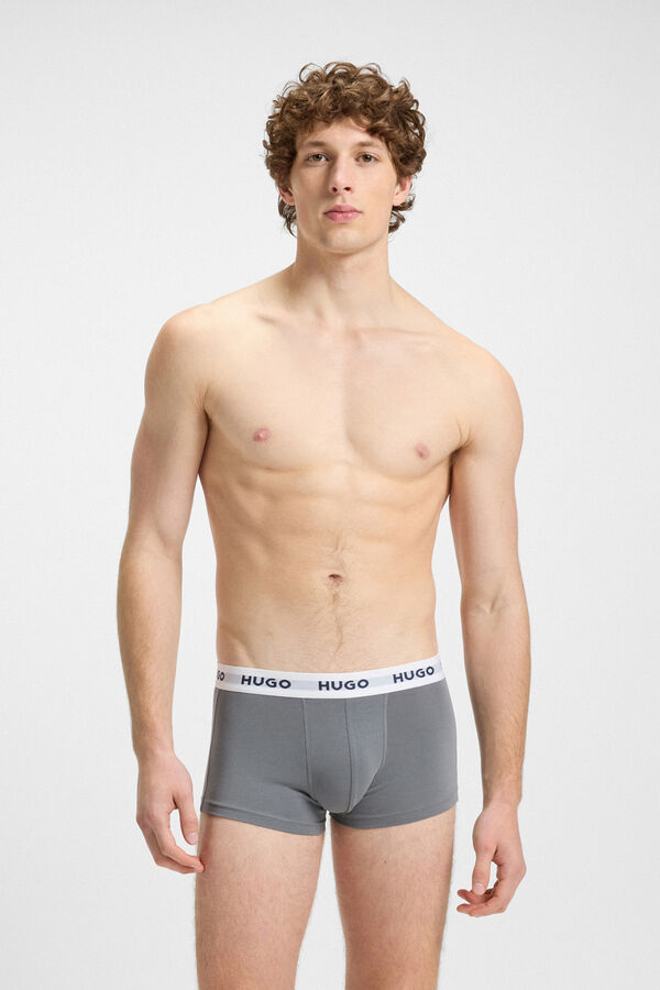 HUGO Pack of three boxers Multicolour