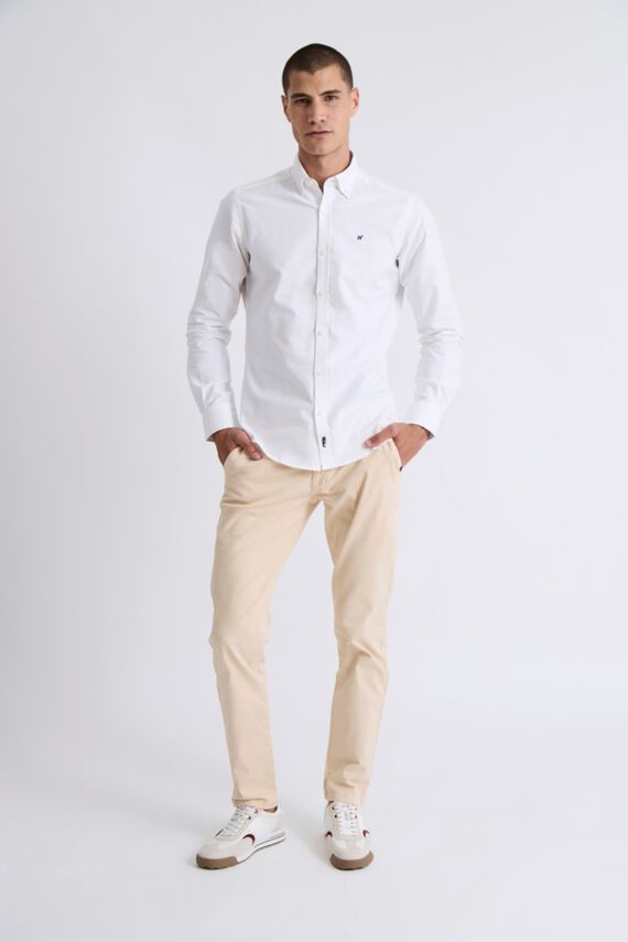 Camisa Oxford Slim