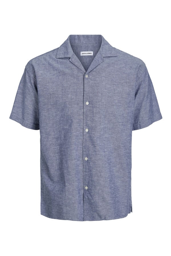 Cortefiel Camisa slim fit Azul