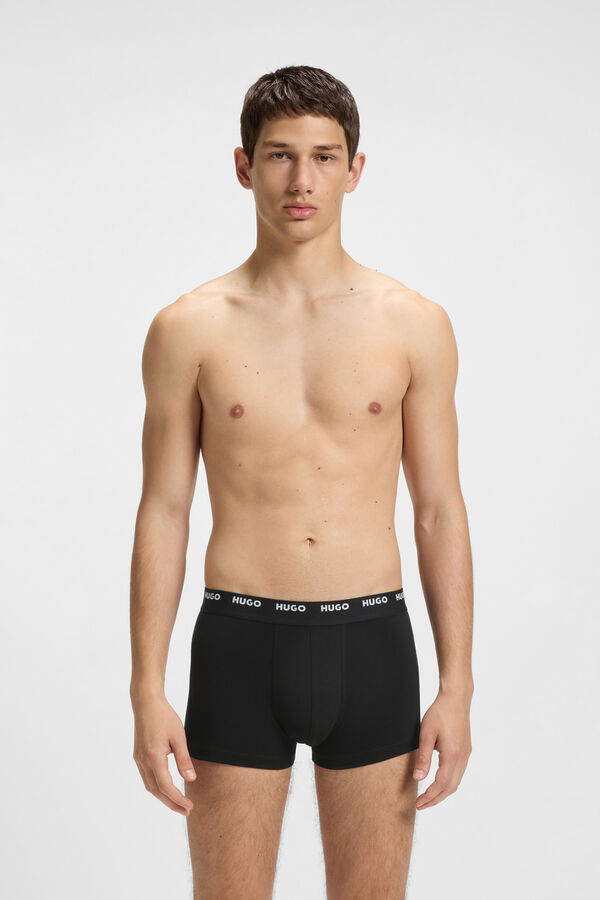 HUGO Pacote com 5 boxers Preto
