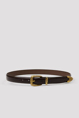 Cortefiel Cowboy belt Brown