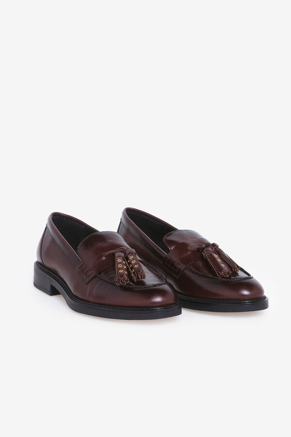 Bryan Stepwise Mocas&iacute;n Mia Marr&oacute;n oscuro