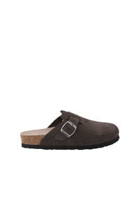 Genuins Zueco piel hebilla ajustable