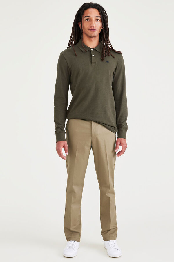 Dockers Calças slim fit Tostado