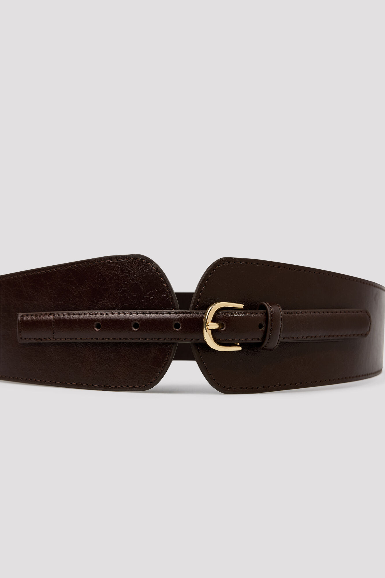Cortefiel Wide sash Brown