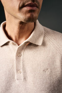 OOTO Jersey cuello polo lana