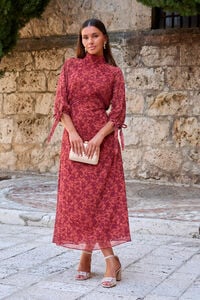 Polín Et Moi Vestido longo floral
