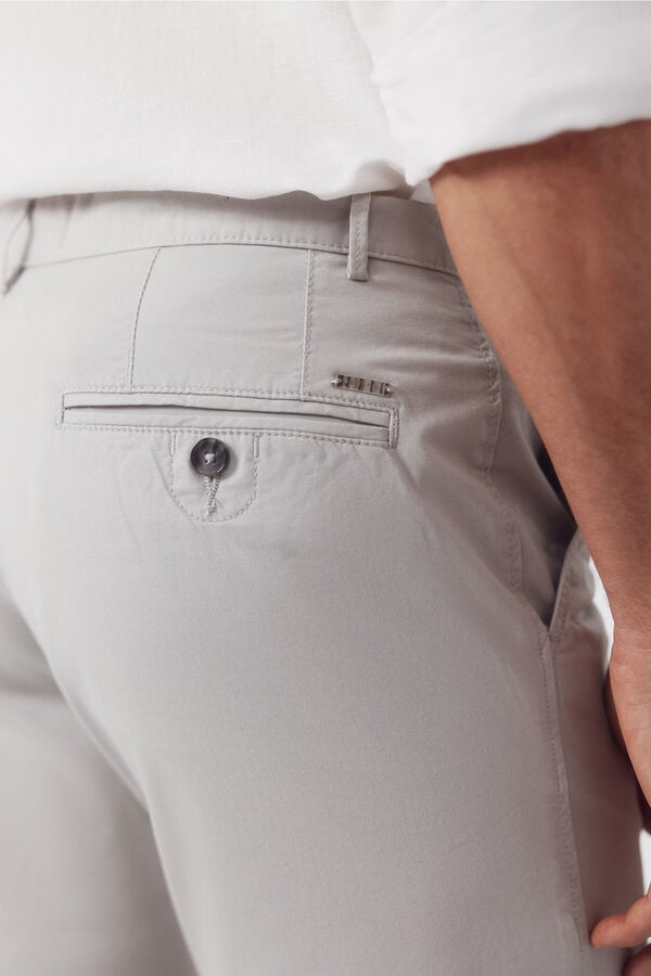 Cortefiel Chino Bermuda shorts Grey