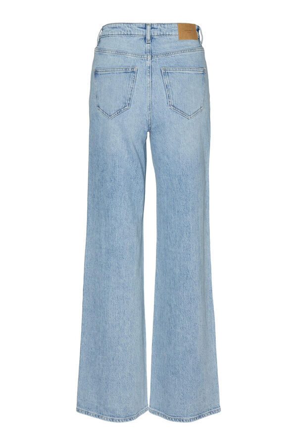 Cortefiel Wide leg jeans Blue