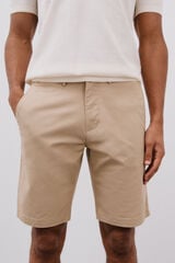 Cortefiel Chino bermuda shorts Beige