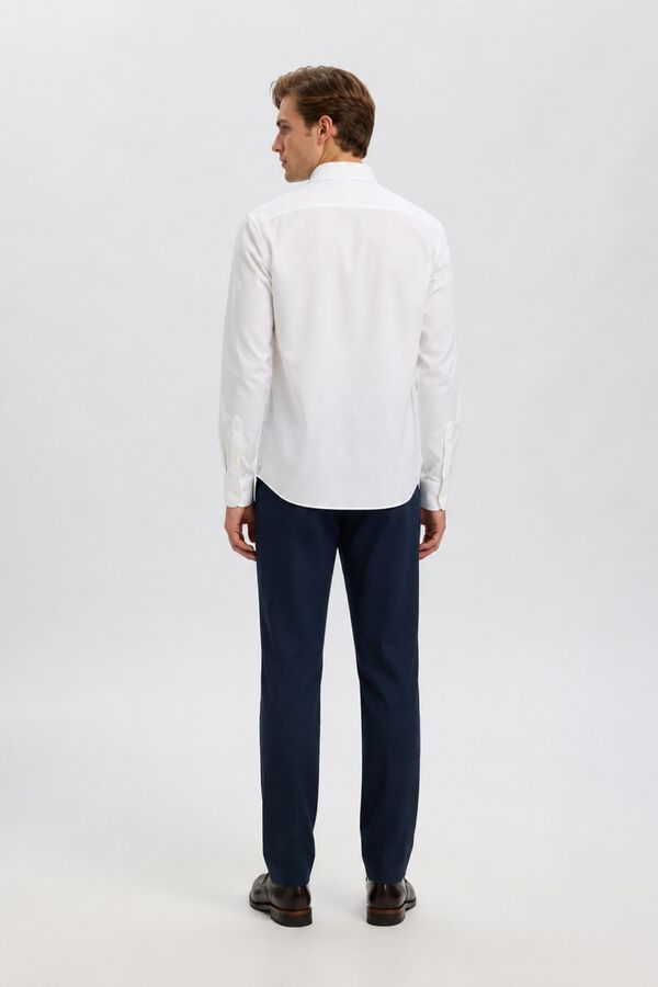 Selected Camisa oxford lisa Branco