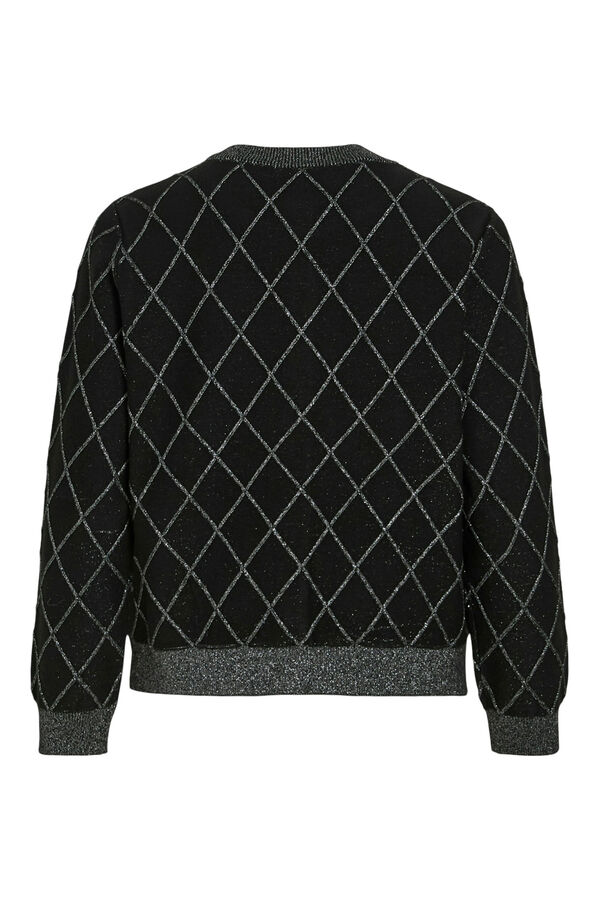 Vila Chaqueta c&aacute;rdigan con l&uacute;rex Negro