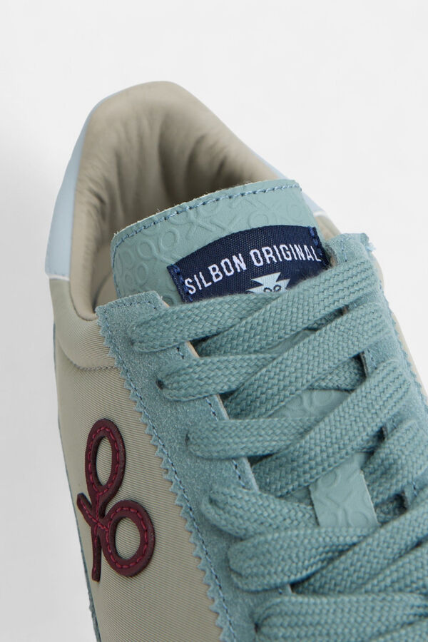 Silbon Zapatilla vintage Azul