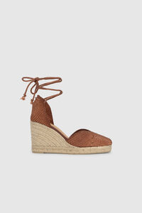 Casta&ntilde;er Alpargata en yute y ray&oacute;n