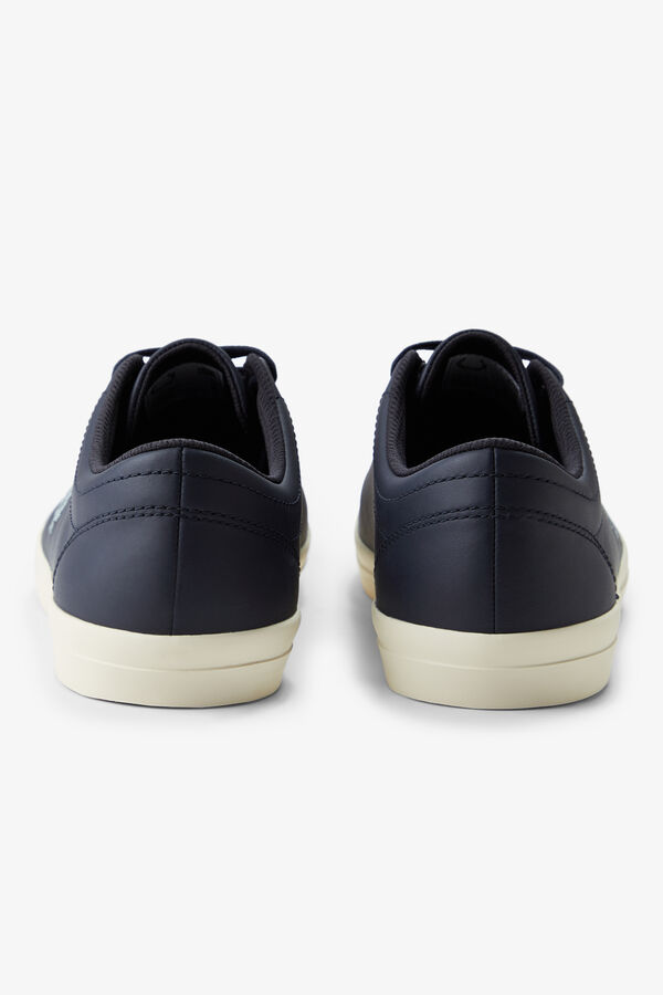 Fred Perry Sapatilha Baseline em pele Azul