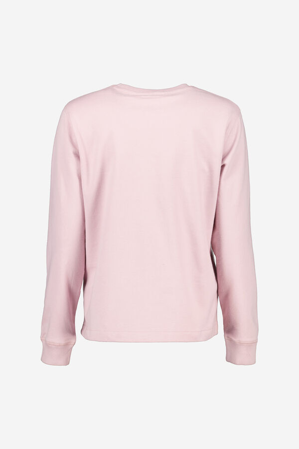 Cortefiel Essential BCI cotton sweatshirt Pink