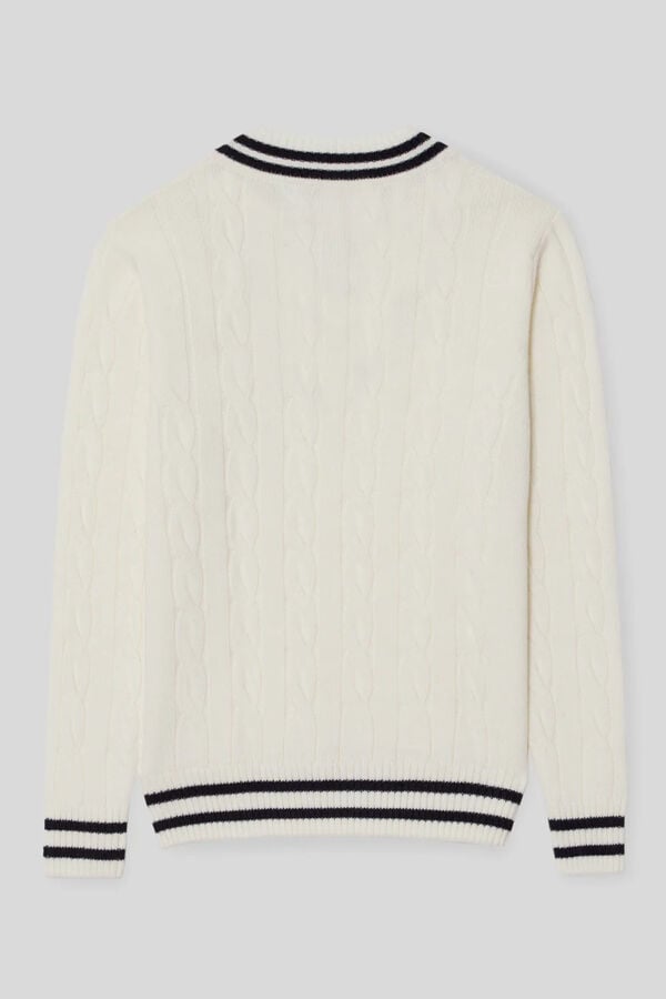 Silbon Jersey college ochos crema Arena