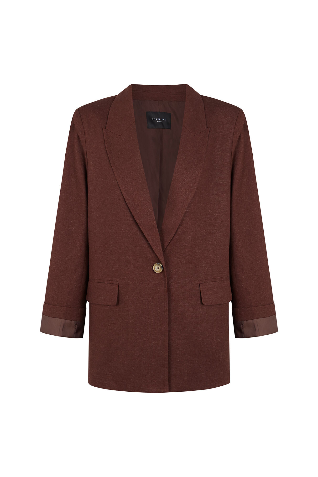 Cortefiel Blazer em linho