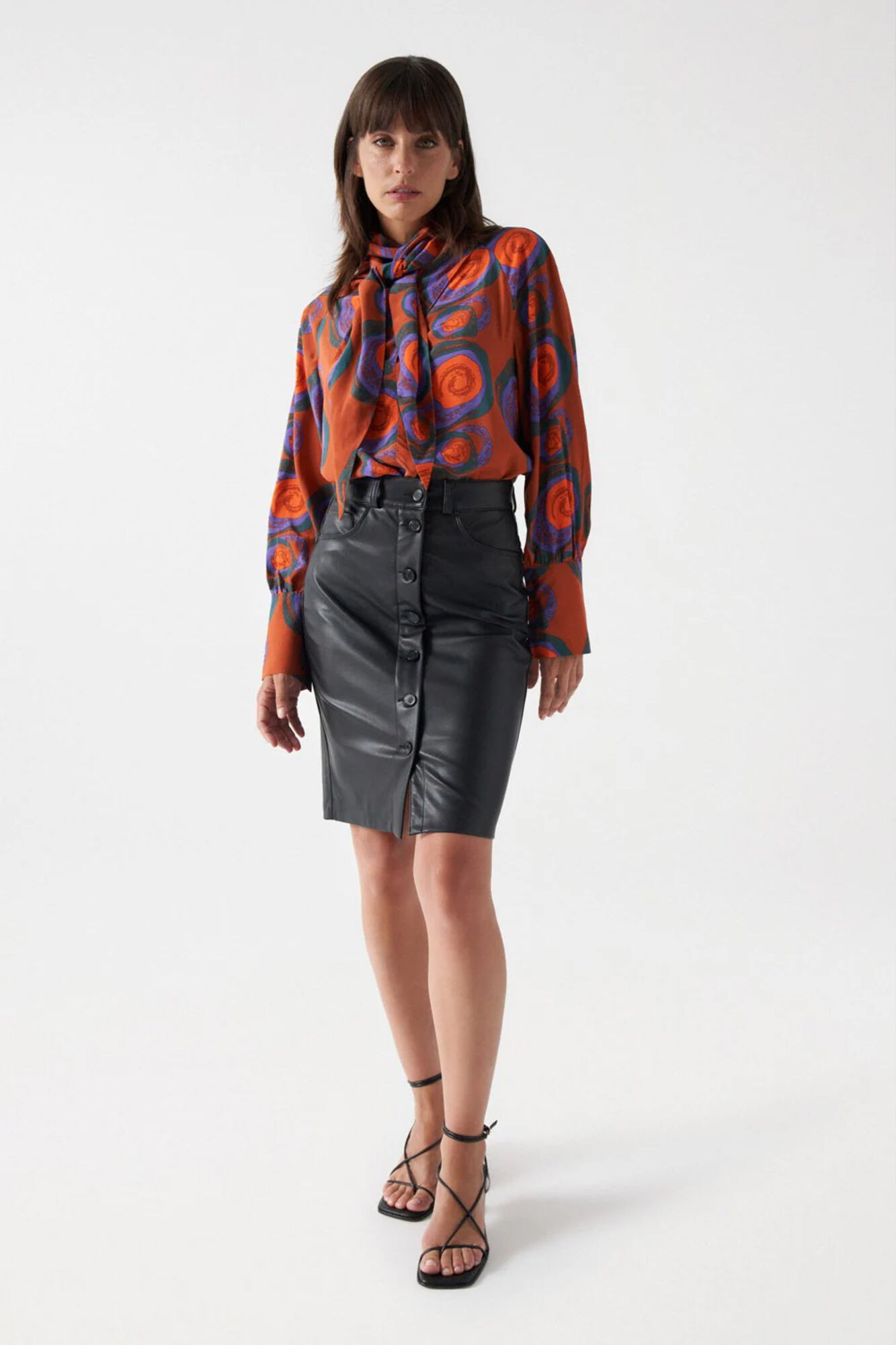 Womens pleather skirt new arrivals