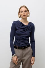 Vero Moda Top de manga comprida Azul