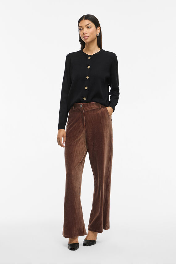 Pantalón recto de pana