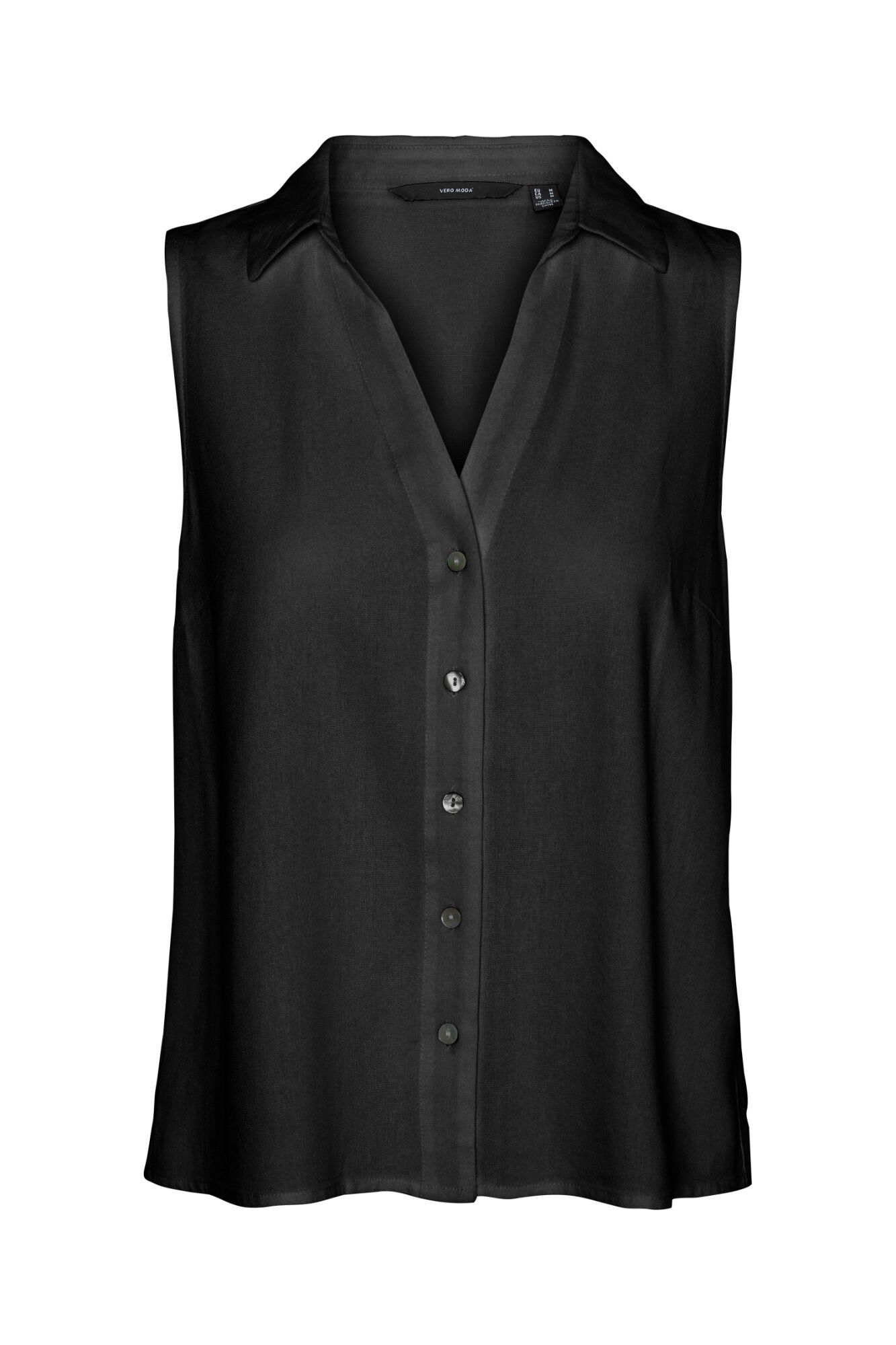 Vero Moda Top fluido gola em bico
