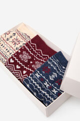 Cortefiel Christmas socks pack Multicolour