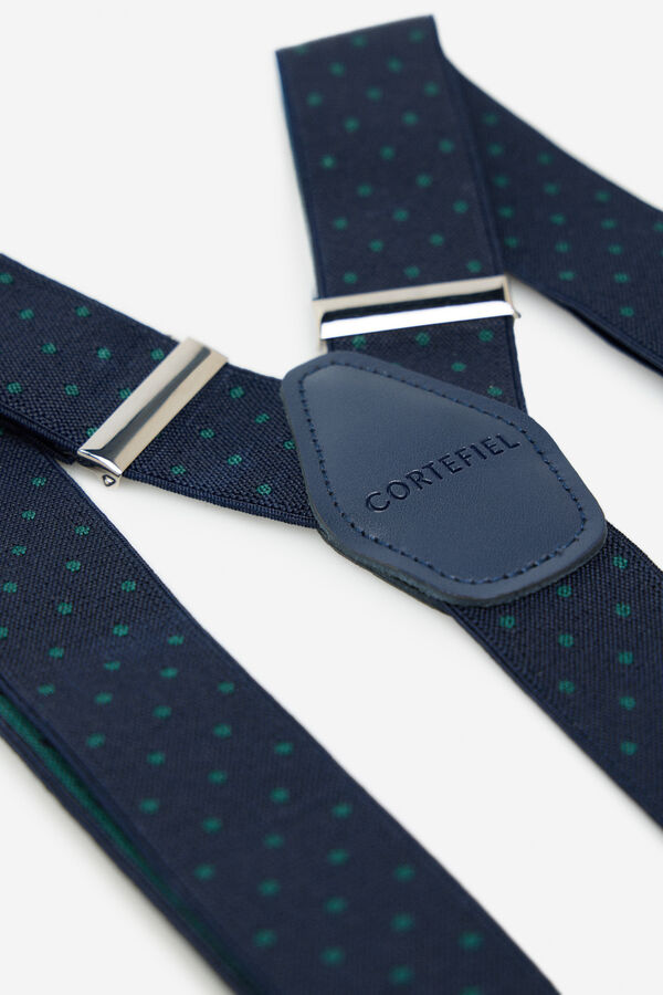 Cortefiel Elastic lunar suspender Navy